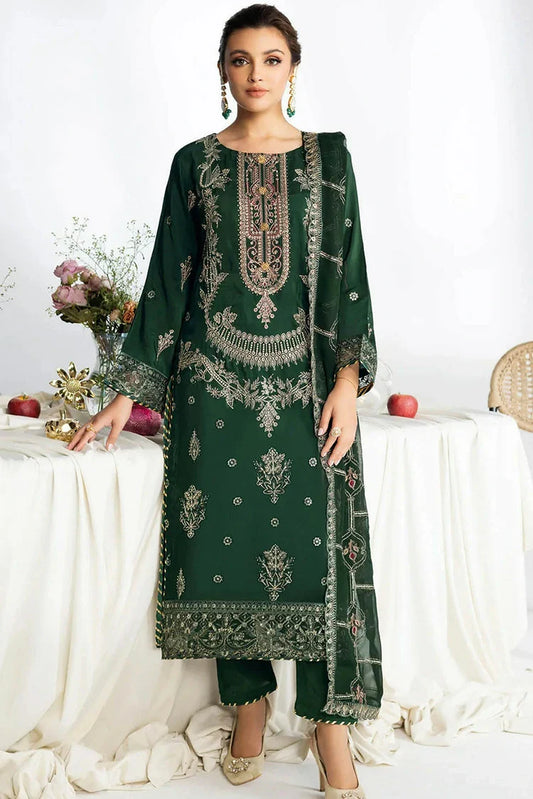 Ramsha - Aangan Raw Silk Collection Vol 1 - AA-107 - Unstitched