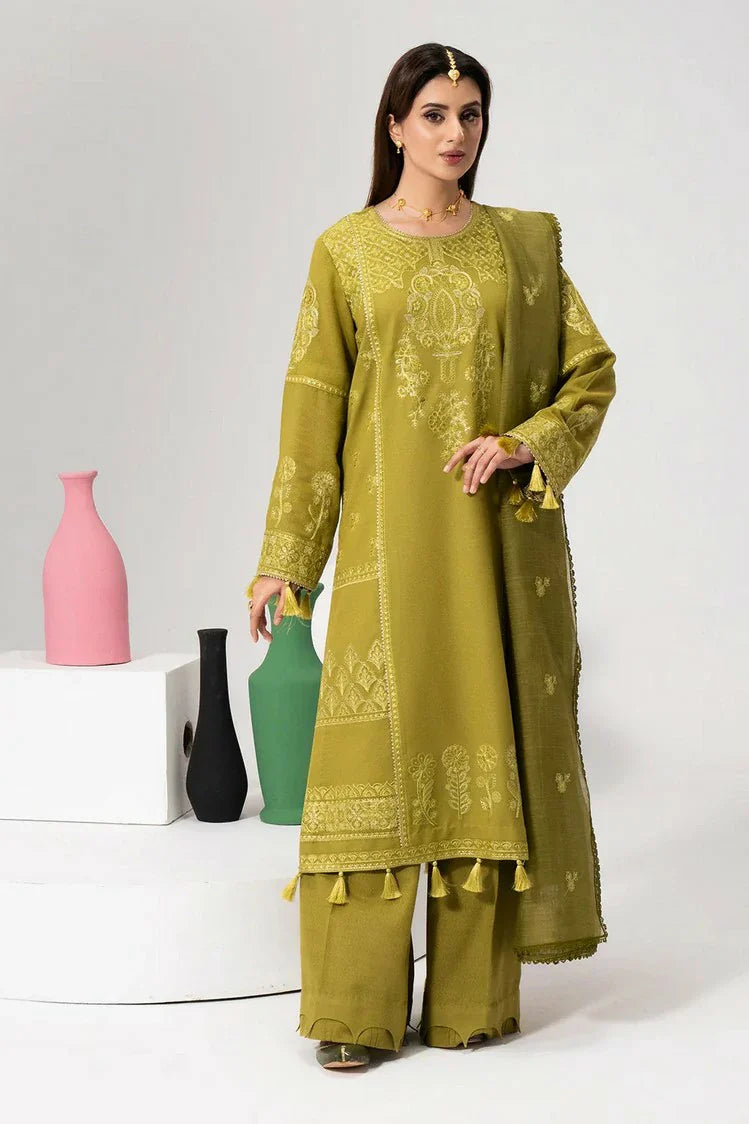 Picture of Saad Shaikh - Luminaa Karandi Collection - 04 Sorbet - Unstitched - Available at Raja Sahib