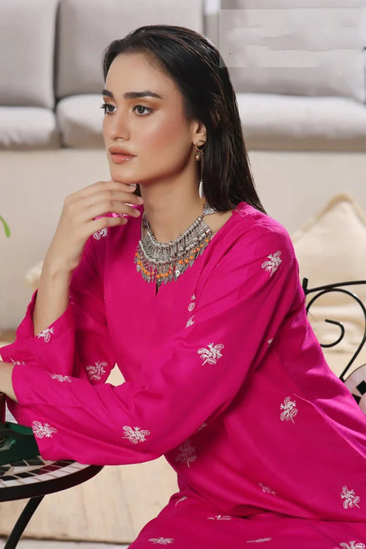 Picture of Abaan Zohan - Akkas Collection - Hot Pink - Available at Raja Sahib