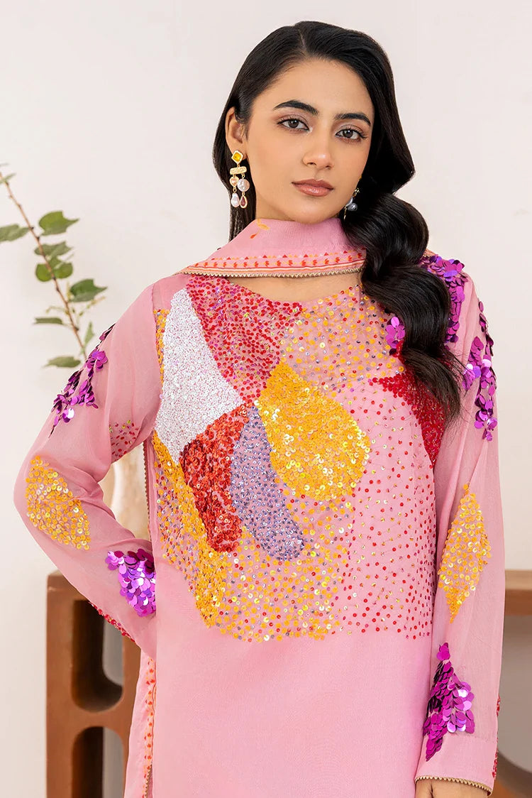 Picture of Stitch Vibes - Velora Collection - Candy Cloud - Available at Raja Sahib