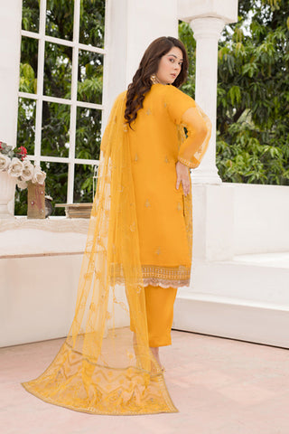 Picture of Arwa Zahra - Mehmal Embroidered Collection - AZ007 - Unstitched - Available at Raja Sahib