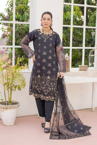 Picture of Arwa Zahra - Mehmal Embroidered Collection - AZ009 - Unstitched - Available at Raja Sahib