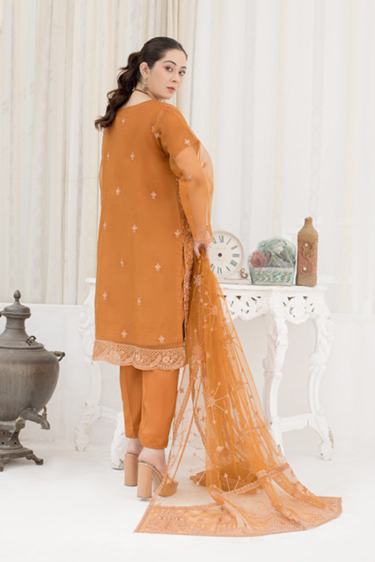 Picture of Arwa Zahra - Mehmal Embroidered Collection - AZ013 - Unstitched - Available at Raja Sahib