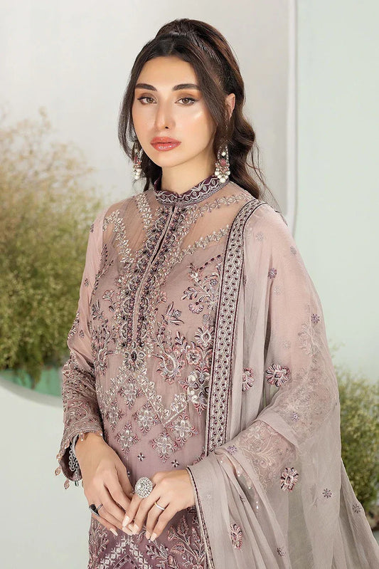 Picture of Adan's Libas - Alyana Semi Formals Chiffon Collection - 4002 - Available at Raja Sahib