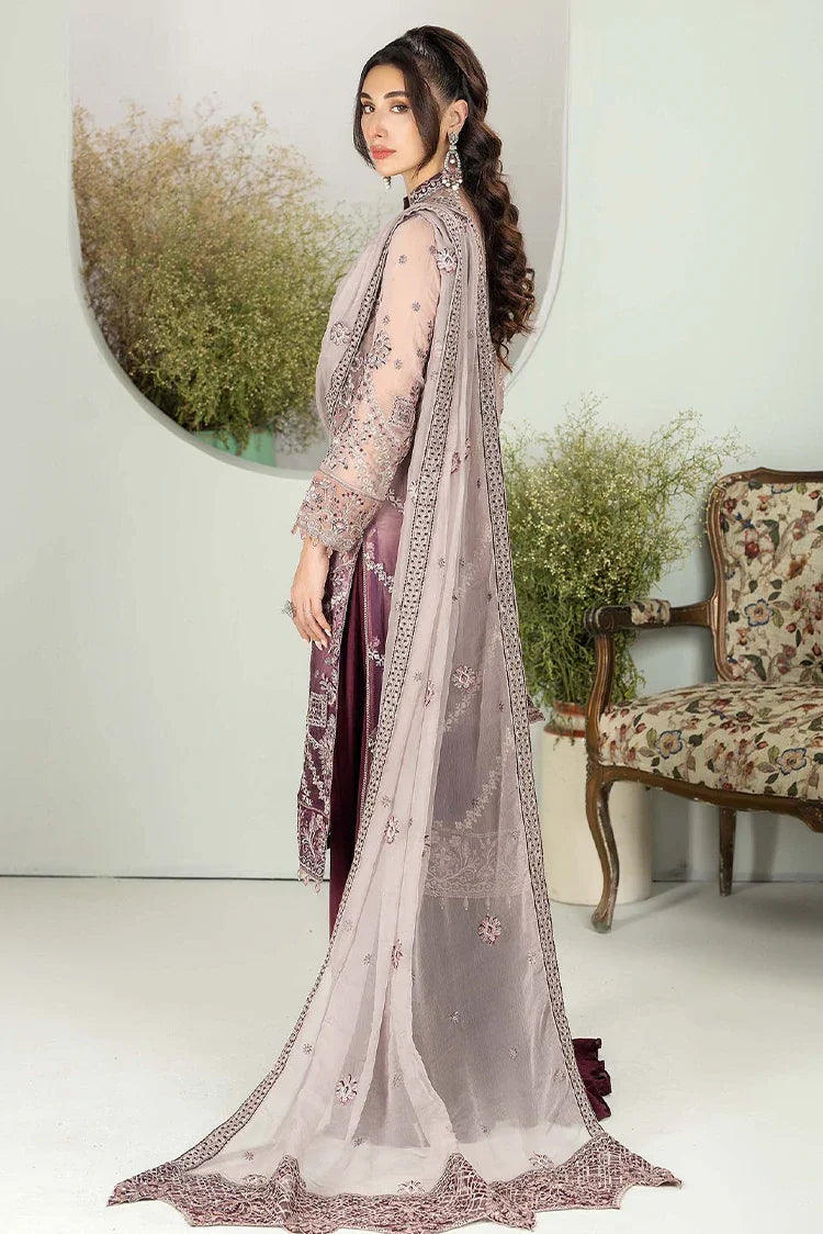 Picture of Adan's Libas - Alyana Semi Formals Chiffon Collection - 4002 - Available at Raja Sahib