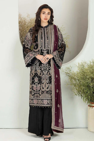 Picture of Adan's Libas - Alyana Semi Formals Chiffon Collection - 4003 - Available at Raja Sahib