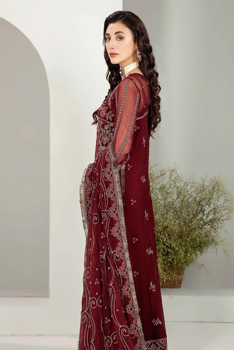 Picture of Adan's Libas - Alyana Semi Formals Chiffon Collection - 4004 - Available at Raja Sahib