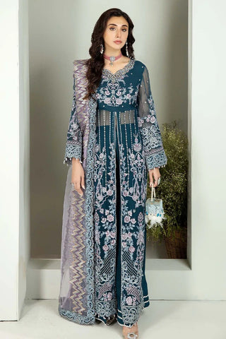 Adan's Libas - Alyana Semi Formals Chiffon Collection - 4005