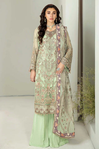 Adan's Libas - Alyana Semi Formals Chiffon Collection - 4006