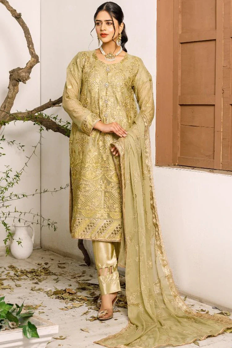 Picture of Ketifa - Formals Unstitched Collection - Fashion Fables - Available at Raja Sahib