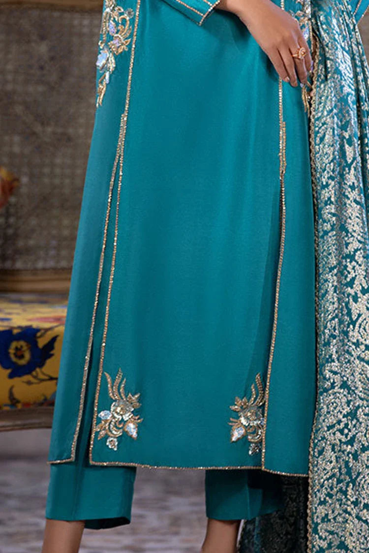 Picture of Amber Imran - Punkh Luxury Formals - Azure Grace - Available at Raja Sahib