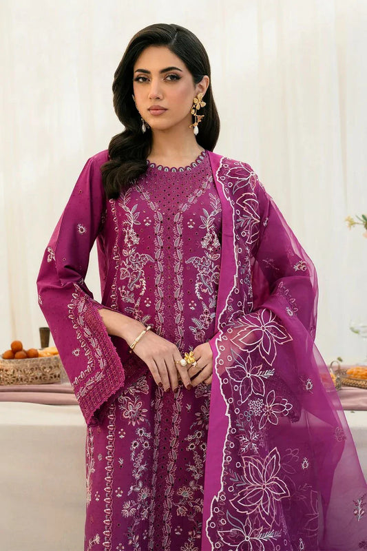 Zarif - Lamhay Luxury Eid Lawn Collection - UNST-LMLW -01 ALOHA - Unstitched