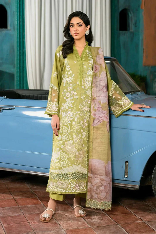 Zarif - Lamhay Luxury Eid Lawn Collection - UNST-LMLW -03 HIRRAM - Unstitched