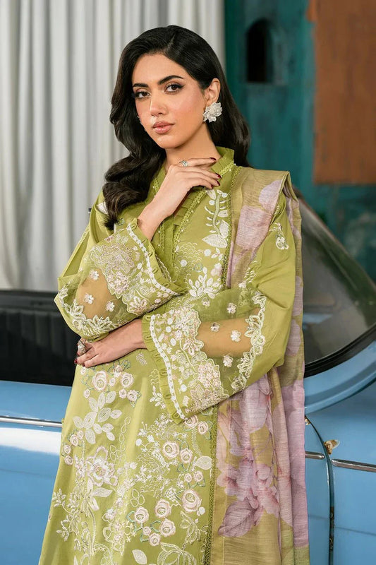 Zarif - Lamhay Luxury Eid Lawn Collection - UNST-LMLW -03 HIRRAM - Unstitched