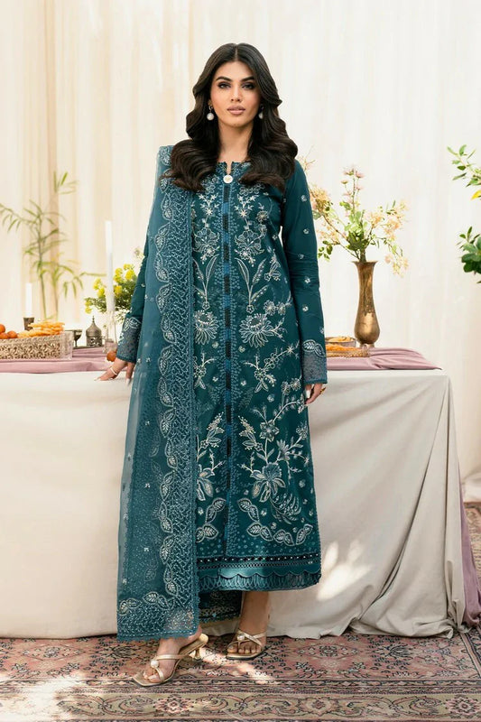 Zarif - Lamhay Luxury Eid Lawn Collection - UNST-LMLW -04 WARINA - Unstitched