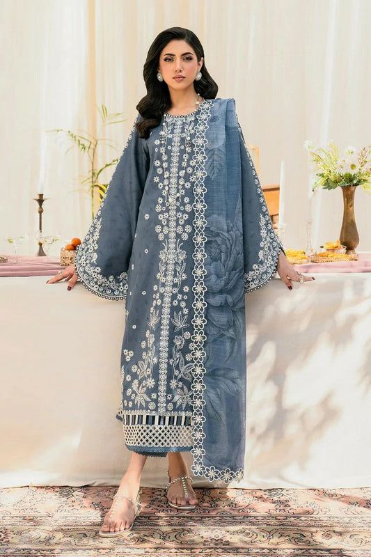 Zarif - Lamhay Luxury Eid Lawn Collection - UNST-LMLW -06 SAFAH - Unstitched