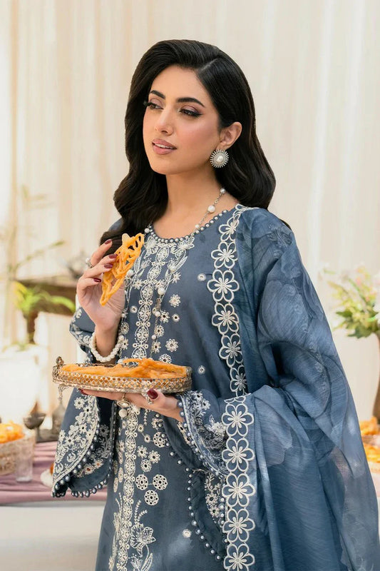 Zarif - Lamhay Luxury Eid Lawn Collection - UNST-LMLW -06 SAFAH - Unstitched