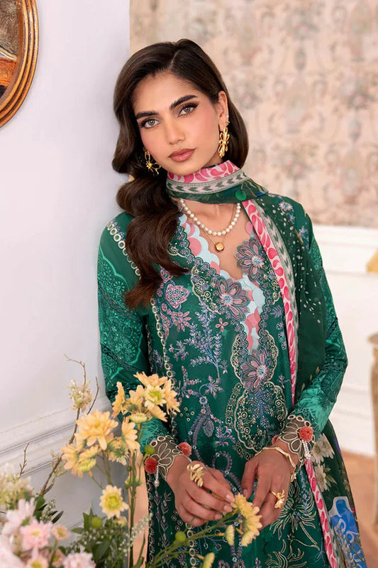 Picture of Roheenaz - Aezel Fall Embroidered Cambric Collection - 3B Maham - Unstitched - Available at Raja Sahib