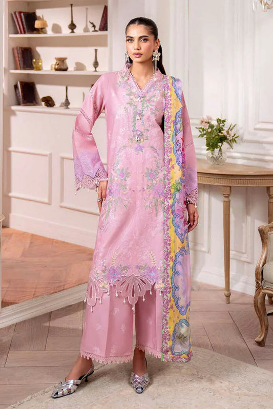 Picture of Roheenaz - Aezel Fall Embroidered Cambric Collection - 8B Evale - Unstitched - Available at Raja Sahib