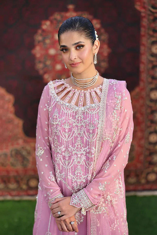 Picture of Roheenaz - Aangan Chiffon Collection - RUNCH250105 NAAZ - Unstitched - Available at Raja Sahib