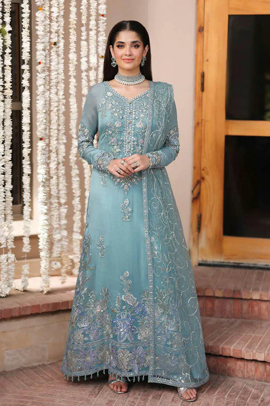 Picture of Roheenaz - Aangan Chiffon Collection - RUNCH250106 WAFA - Unstitched - Available at Raja Sahib