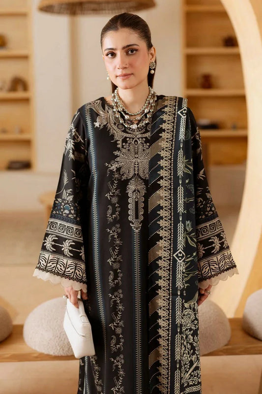 Picture of Nureh - Signature Prints Printed Marina Collecton Vol 3 - SP-186 - Unstitched - Available at Raja Sahib