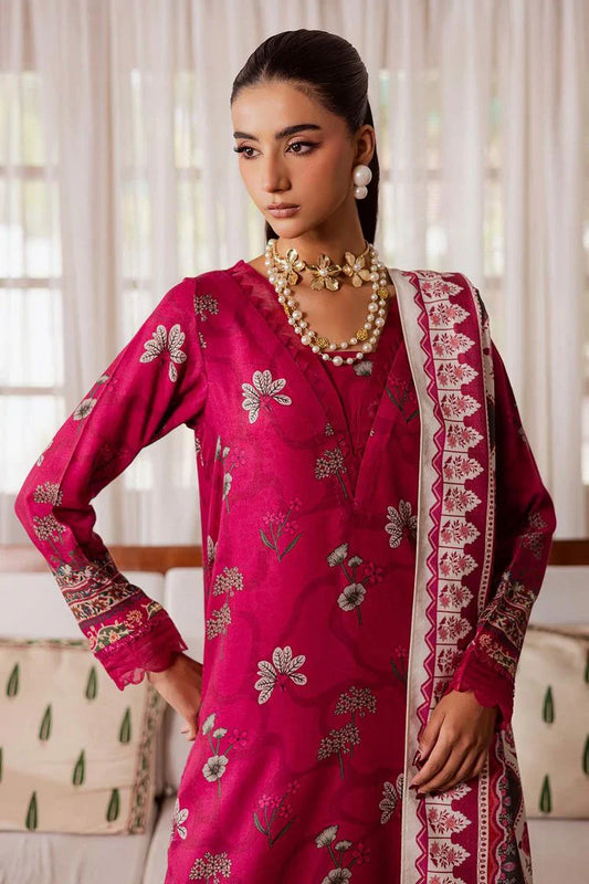 Picture of Nureh - Signature Prints Printed Linen Jacquard Collecton Vol 4 - SP-187 - Unstitched - Available at Raja Sahib