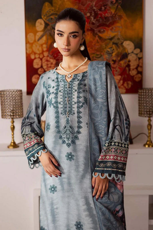 Picture of Nureh - Signature Prints Printed Linen Jacquard Collecton Vol 4 - SP-193 - Unstitched - Available at Raja Sahib