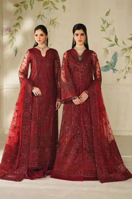 Picture of Baroque - Chantelle Embroidered Chiffon Collection Vol 14 - EC-01 - Unstitched - Available at Raja Sahib