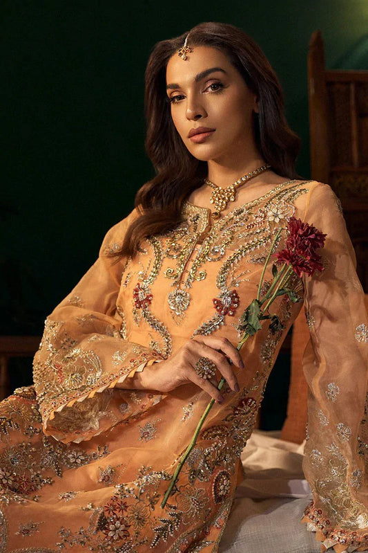 Picture of Fabiha Fatima - Mehar O Maah Luxury Festive Collection - 06 MORGANITE - Unstitched - Available at Raja Sahib