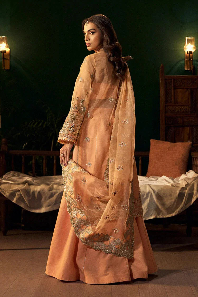 Picture of Fabiha Fatima - Mehar O Maah Luxury Festive Collection - 06 MORGANITE - Unstitched - Available at Raja Sahib