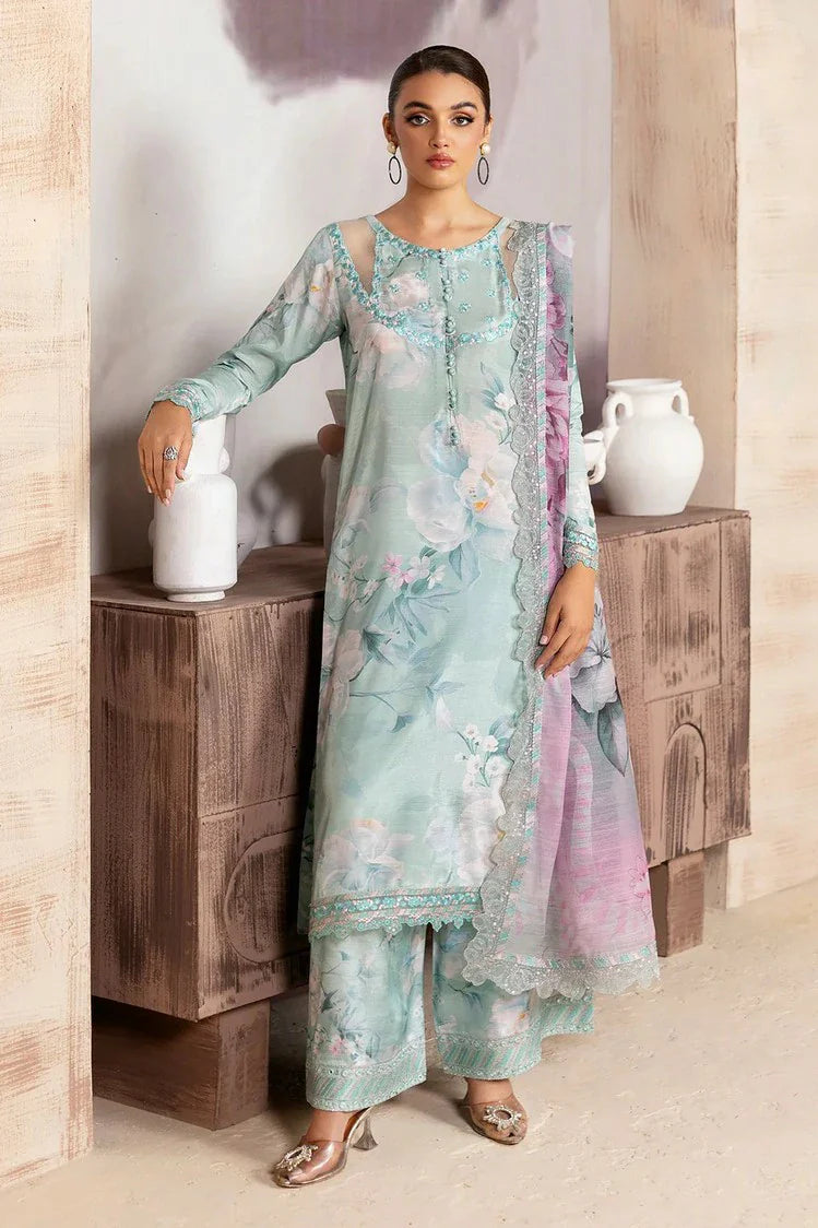 Picture of Ramsha - Riwaj Premium Rawsilk Collection Vol 5 - J-502 - Unstitched - Available at Raja Sahib