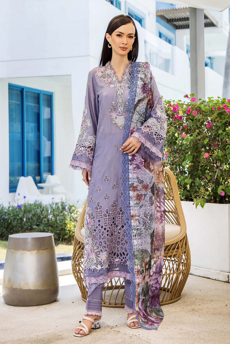 Picture of Adans Libas - Adan's Blossom Unstitched Lawn Collection - 7502 - Available at Raja Sahib