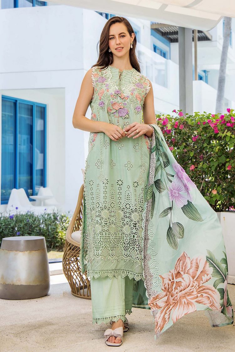 Picture of Adans Libas - Adan's Blossom Unstitched Lawn Collection - 7503 - Available at Raja Sahib