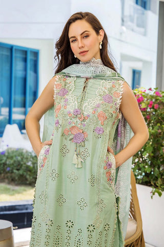 Adan's Blossom Unstitched Lawn Collection - 7503