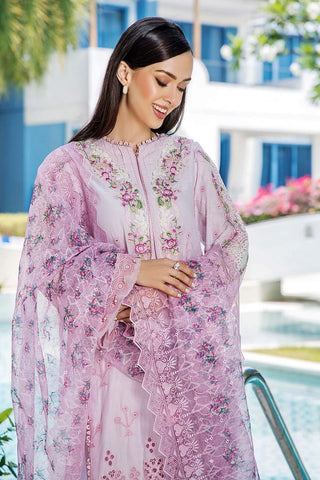 Adan's Blossom Unstitched Lawn Collection - 7504