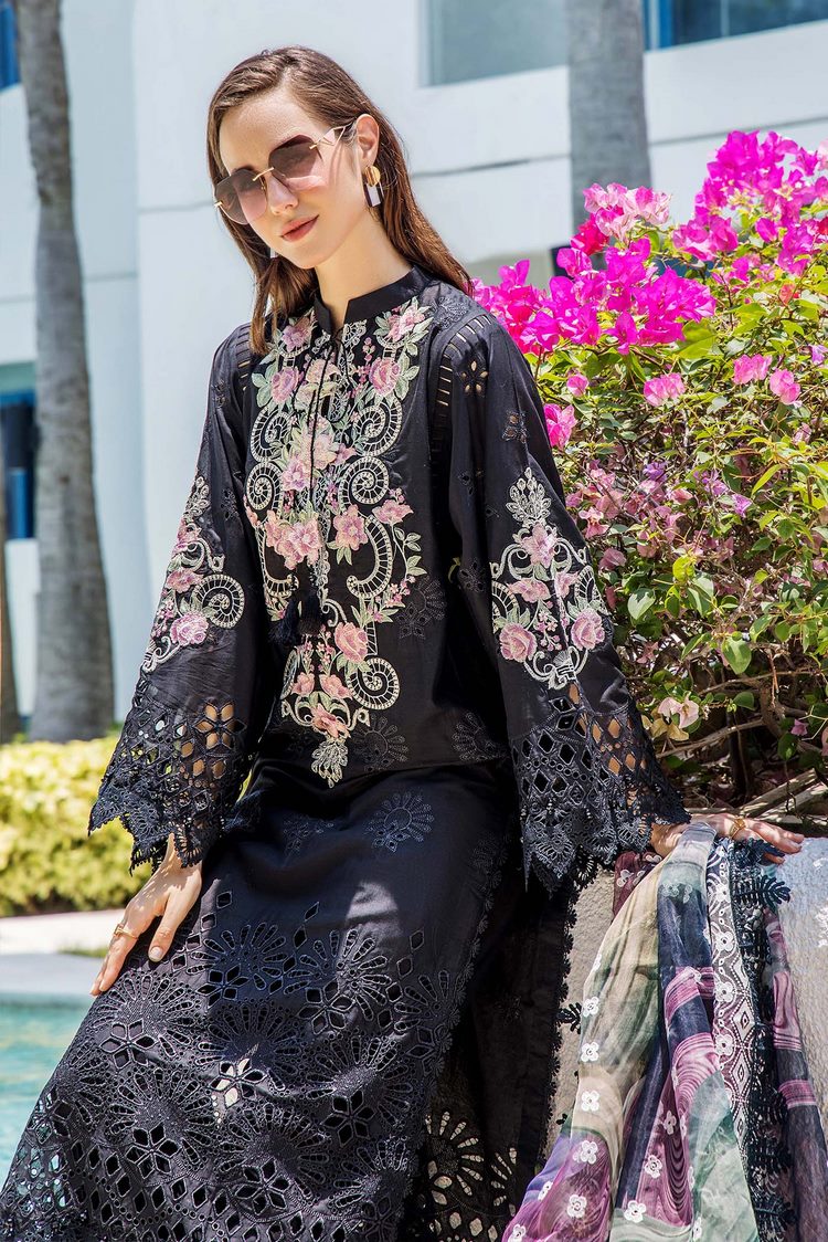 Picture of Adans Libas - Adan's Blossom Unstitched Lawn Collection - 7505 - Available at Raja Sahib