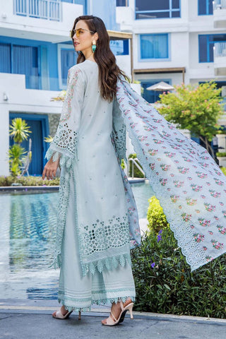 Adan's Blossom Unstitched Lawn Collection - 7506