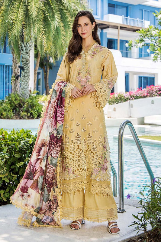 Picture of Adans Libas - Adan's Blossom Unstitched Lawn Collection - 7507 - Available at Raja Sahib