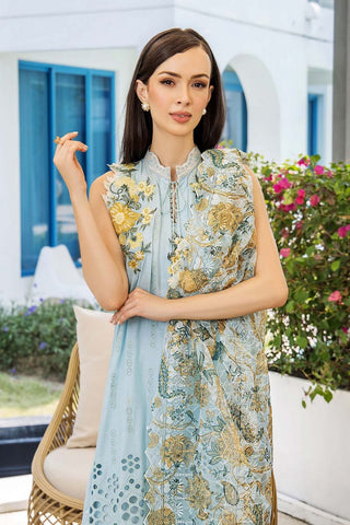 Adan's Blossom Unstitched Lawn Collection - 7509