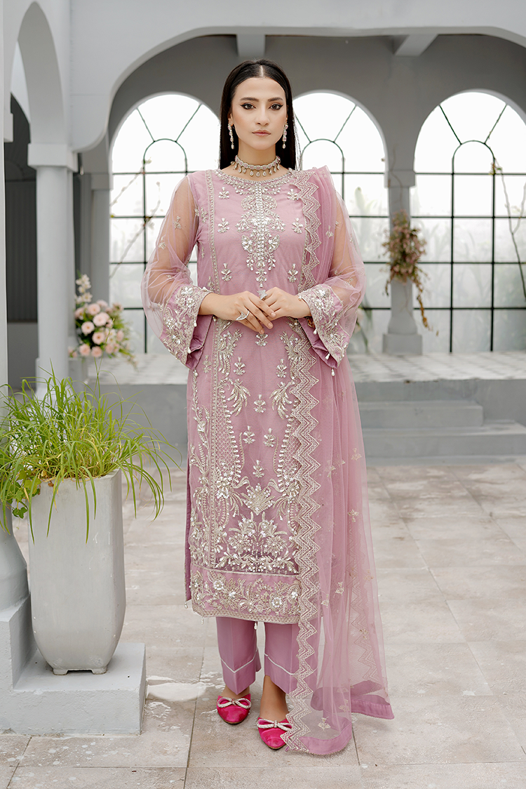 Picture of Layout - Elegance Unstitched Embroidered Collection - Desiree - Available at Raja Sahib