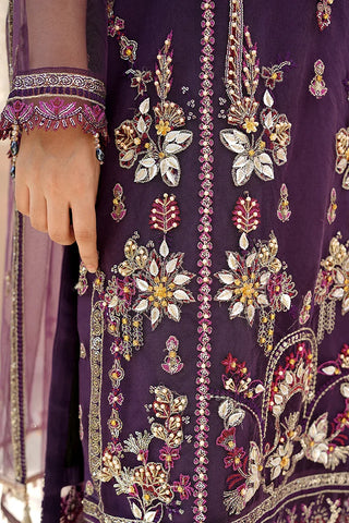 Picture of Ricamo - Dhanak 4 PC Unstitched Festive Collection - Dure - Available at Raja Sahib