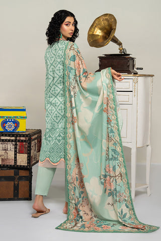 3-PC Unstitched Digital Printed Lawn Suit