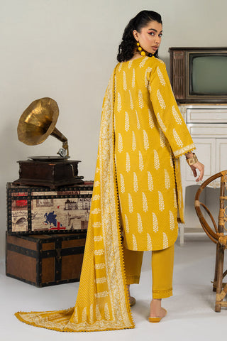 Picture of Ellena - 3-PC Unstitched Digital Printed Lawn Suit - Available at Raja Sahib