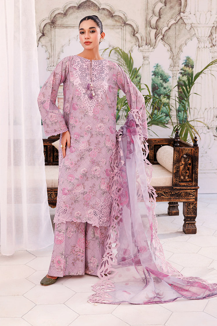 Picture of Ellena - 3-PC Unstitched Digital Printed Lawn Suit - Available at Raja Sahib