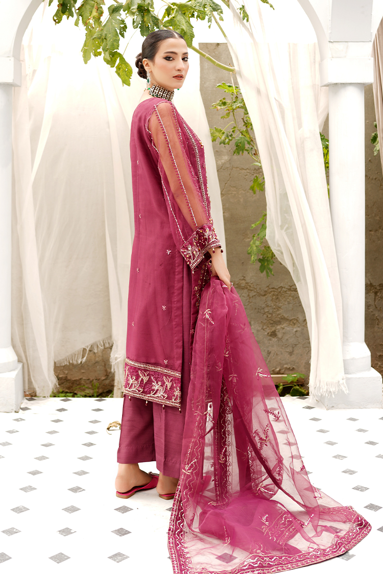 Picture of Layout - Elegance Unstitched Embroidered Collection - Elea - Available at Raja Sahib