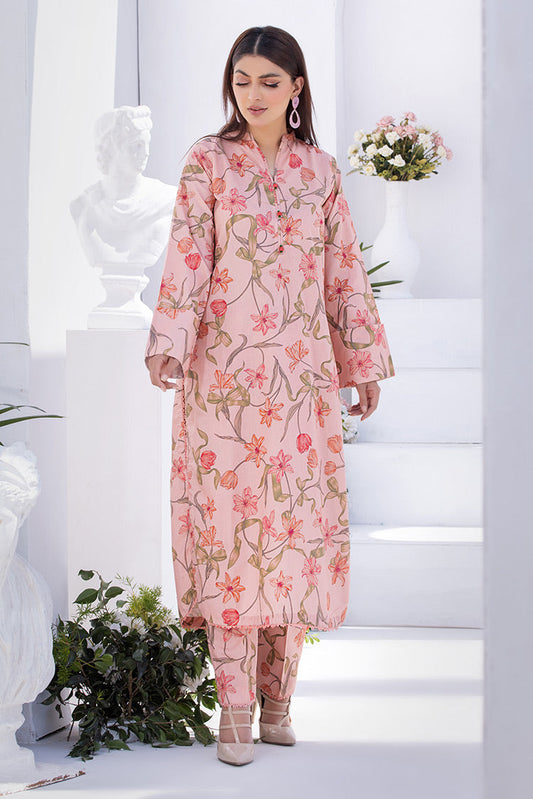 Picture of Ellena - 2-PC Stitched Printed Lawn Suit - Available at Raja Sahib