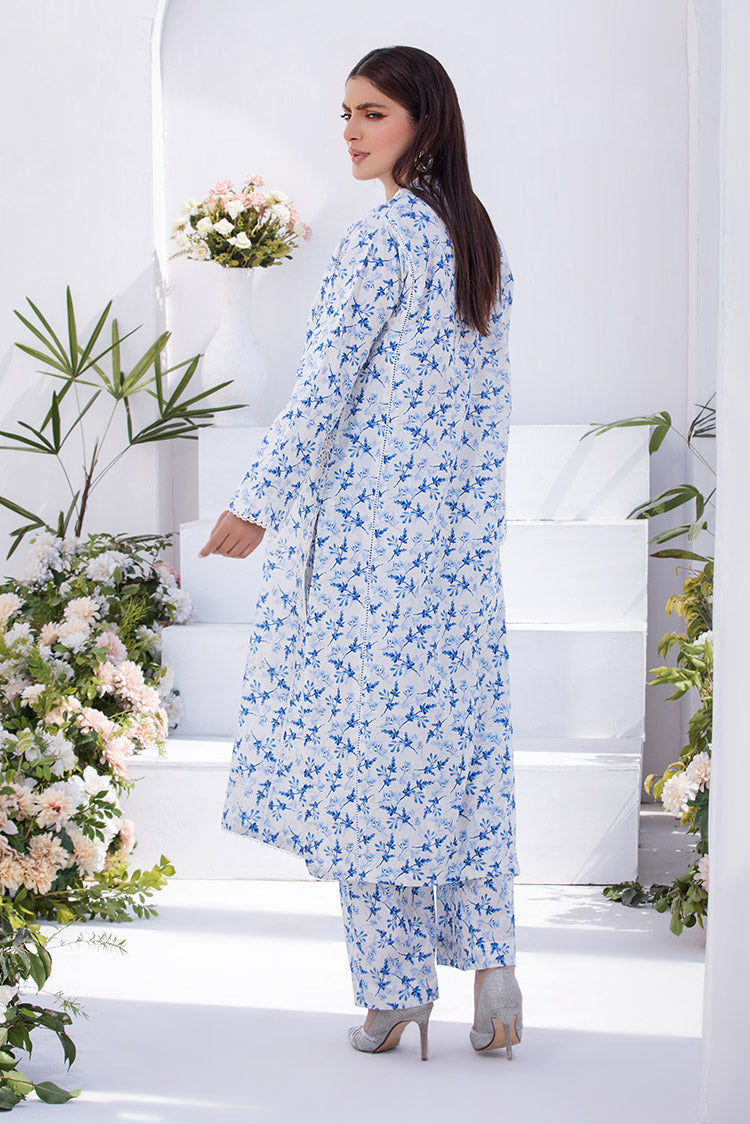 Picture of Ellena - 2-PC Stitched Printed Lawn Suit - Available at Raja Sahib