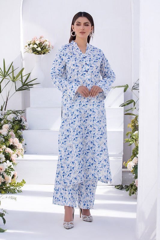 Picture of Ellena - 2-PC Stitched Printed Lawn Suit - Available at Raja Sahib