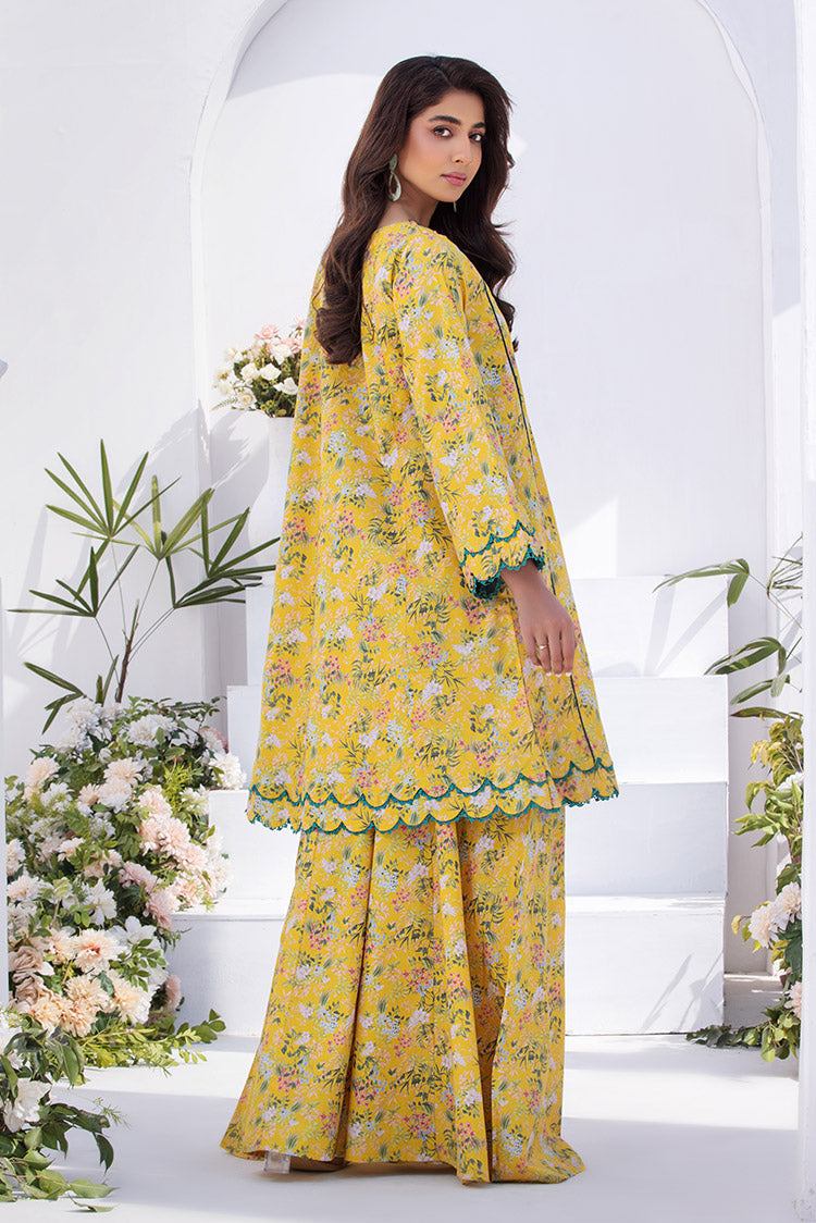 Picture of Ellena - 2-PC Stitched Printed Lawn Suit - Available at Raja Sahib